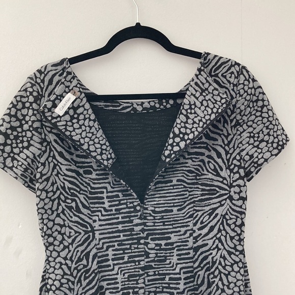 Patterned Calvin Klein Dress 👗 - Picture 4 of 5